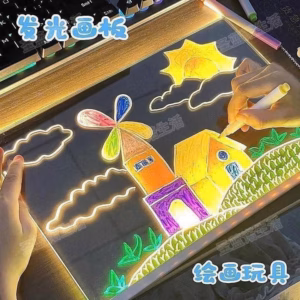 Bảng Vẽ Dạ Quang Kết Hợp Đèn Led Siêu Xinh