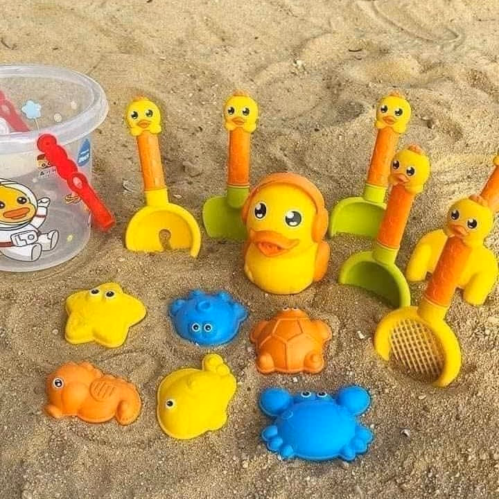 Bộ Xúc Cát Vịt Vàng Cho Bé Yêu Gồm 14 Chi Tiết - Ảnh 5