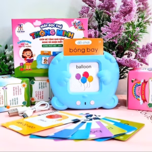 Máy Đọc Thẻ Thông Minh Giúp Bé Vừa Học Vừa Chơi, Nhớ Lâu Cực Kỳ