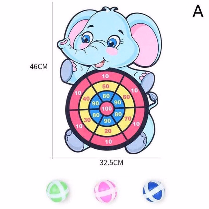 Bảng Phi Tiêu Đính Bóng Luyện Tập Sự Khéo Léo Đôi Tay Và Tăng Khả Năng Quan Sát Của Bé - Ảnh 3