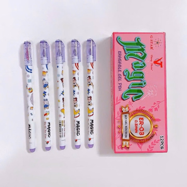 Hộp 12 Bút Gel Xóa Nắp Nắp Đậy Er03 Gstar Sp0458 - Lady'S Passion - Ảnh 5