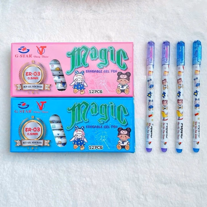Hộp 12 Bút Gel Xóa Nắp Nắp Đậy Er03 Gstar Sp0458 - Lady'S Passion - Ảnh 4