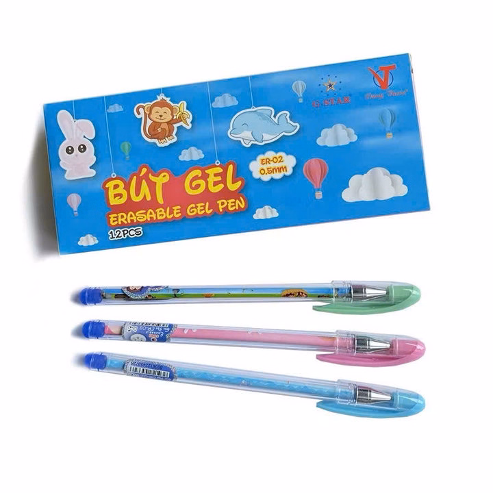 Hộp 12 Bút Gel Xóa Nắp Đậy Er02 Gstar Sp0456 - Lady'S Passion