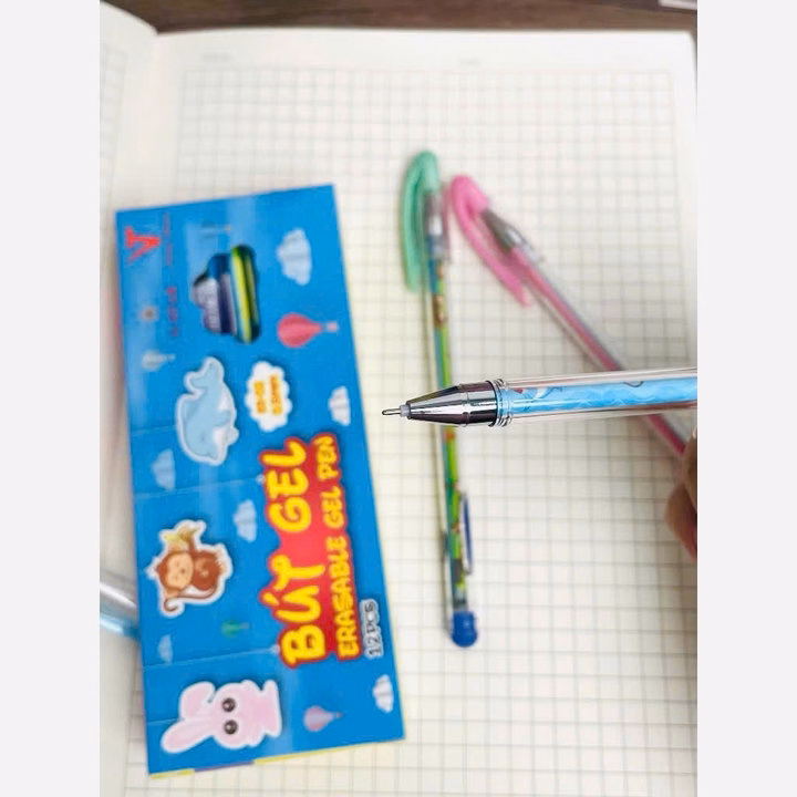 Hộp 12 Bút Gel Xóa Nắp Đậy Er02 Gstar Sp0456 - Lady'S Passion - Ảnh 2