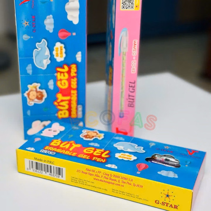 Hộp 12 Bút Gel Xóa Nắp Đậy Er02 Gstar Sp0456 - Lady'S Passion - Ảnh 5