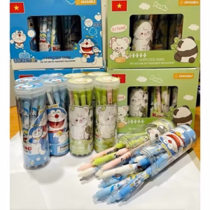 Lon 12 Bút Gel Xóa Bấm Sp0452 - Lady'S Passion