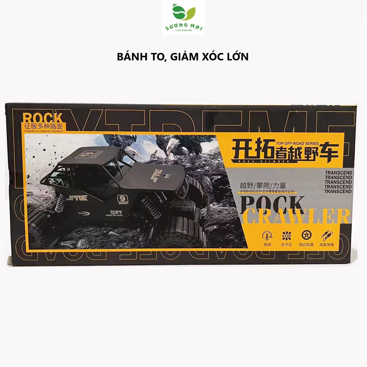 Ô Tô Địa Hình, Điều Khiển Từ Xa - Meiling - Ảnh 4