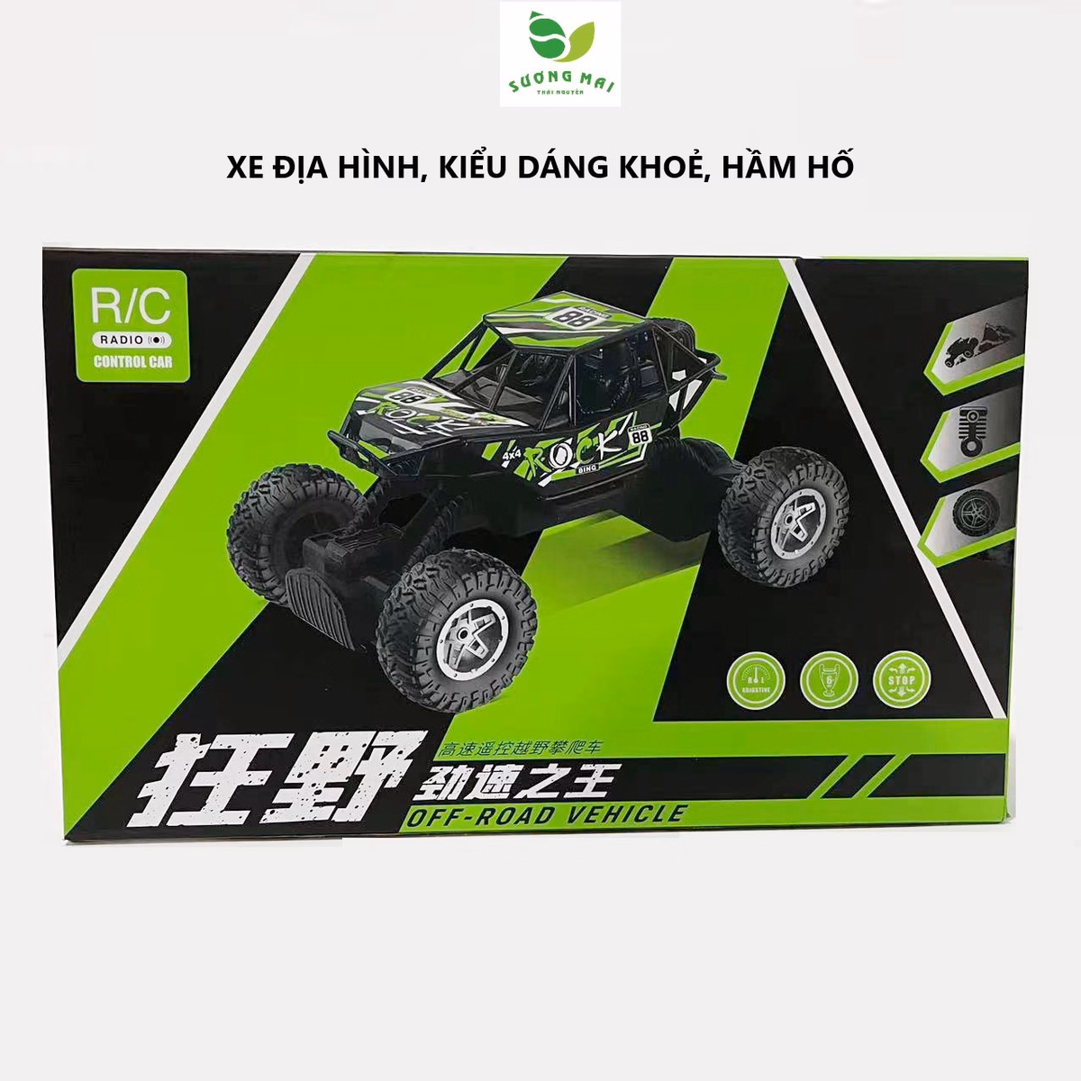 Ô Tô Địa Hình, Điều Khiển Từ Xa - Meiling - Ảnh 13