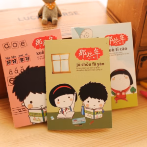 Sổ Tay Sổ Ghi Chép Mini Hàn Quốc Hoạt Hình Cute - Su