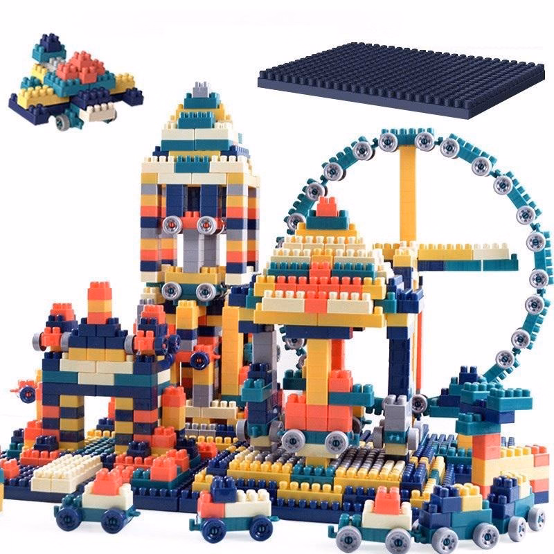 Bộ Lego Xếp Hình Lắp Ráp Cho Bé 520 Hạt - Su