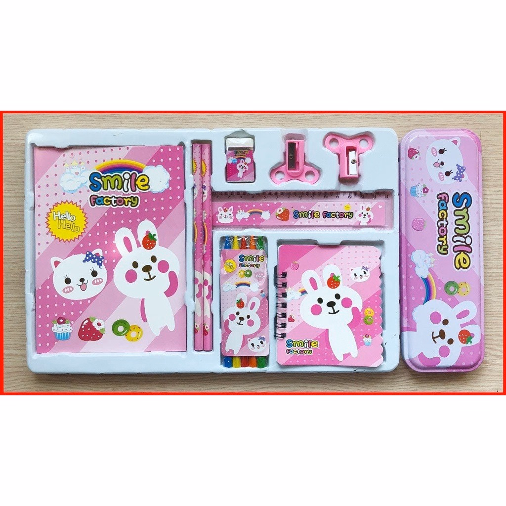 Bộ Dụng Cụ Học Tập 14 Món Cho Bé - Su - Ảnh 3