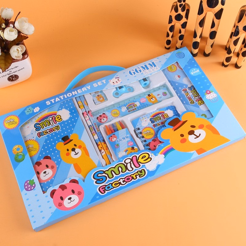 Bộ Dụng Cụ Học Tập 14 Món Cho Bé - Su - Ảnh 2