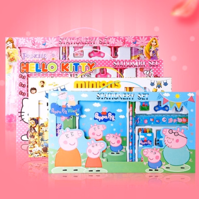 Bộ Dụng Cụ Học Tập 14 Món Cho Bé - Su