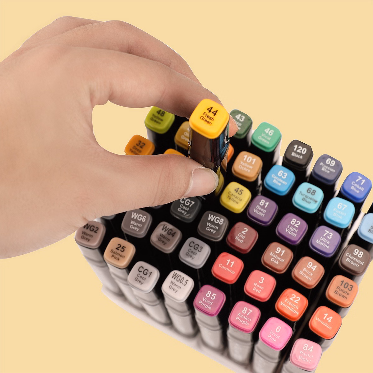 Hộp Bút Màu Nước 48 Món - Gdn - Ảnh 5