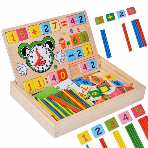 Bảng Gỗ Toán Học Có Que Tính - Gdn - Ảnh 3