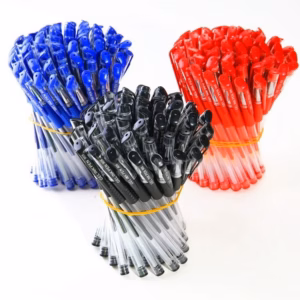 Combo 20 Bút Bi Nước Văn Phòng 0.5Mm Mực Đều, Nét Chữ Đẹp 3 Màu Xanh, Đen, Đỏ Không Tách Lẻ Gd129 - Lady'S Passion