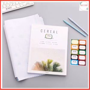 Set 10 Tờ Decal Bọc Sách Vở 3D Chống Thấm Nươc Tặng Kèm 10 Nhãn Dán Ctb222- Bechip