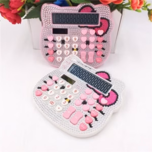 Máy Tính Hello Kitty Kim Cương - Silver