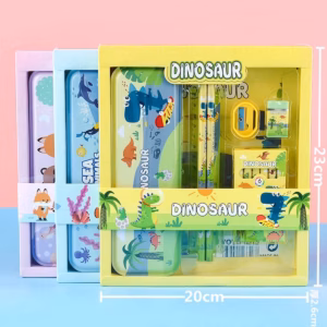 Set Dụng Cụ Học Tập 9928 Cho Bé Trai, Bé Gái - Su