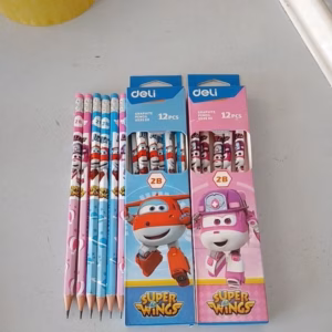 Bút Chì 2B Deli Superwing Màu Ngẫu Nhiên – Gdn