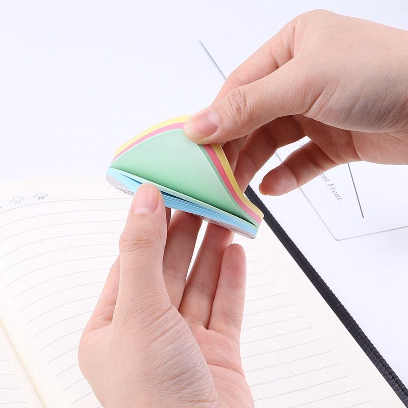 Giấy Ghi Chú Hình Trái Tim 4 Màu Pastel - Gdn - Ảnh 4