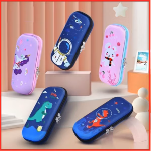 Hộp Đựng Bút Cho Bé, Hộp Bút 3D In Nổi Cho Bé Đi Trai, Bé Gái Ctb261- Bechip