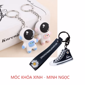 Móc Khóa Hình Chiếc Giày Hoặc Móc Khóa Phi Hành Gia - Minh Ngọc
