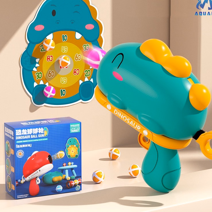 Đồ Chơi Khủng Long Bắn Bóng Dính - Su