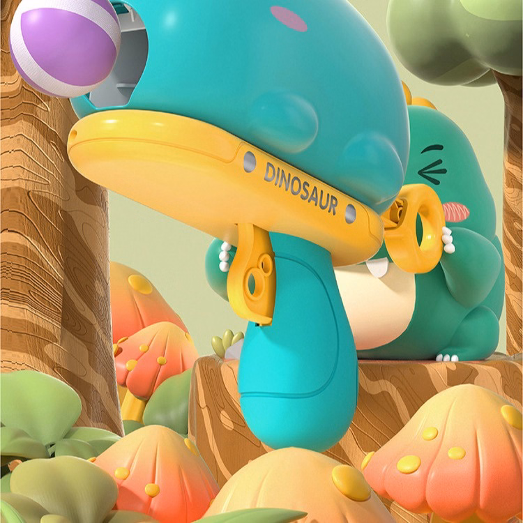 Đồ Chơi Khủng Long Bắn Bóng Dính - Su - Ảnh 4