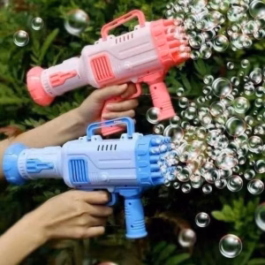 Súng Bắn Bong Bóng Cho Bé - Silver