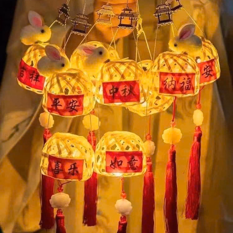 Đèn Lồng Thỏ Trung Thu Phát Sáng Dễ Thương Hot Hit - Minh Ngọc - Ảnh 4
